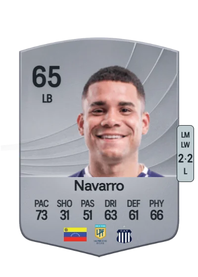 Miguel Navarro card