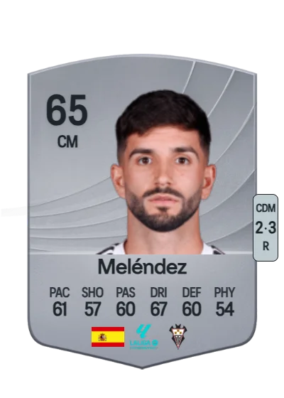 Alejandro Meléndez Ruiz card