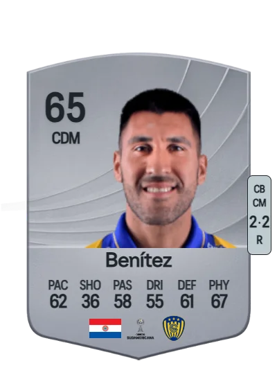 Ángel Benítez card