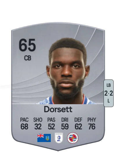 Jeriel Dorsett card
