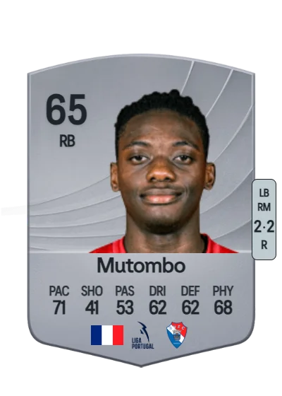 Jonathan Mutombo card