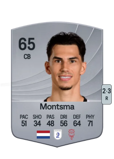 Lewis Montsma card