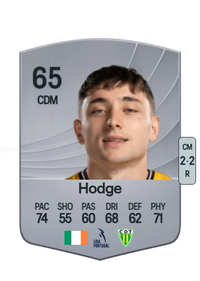 Joe Hodge card