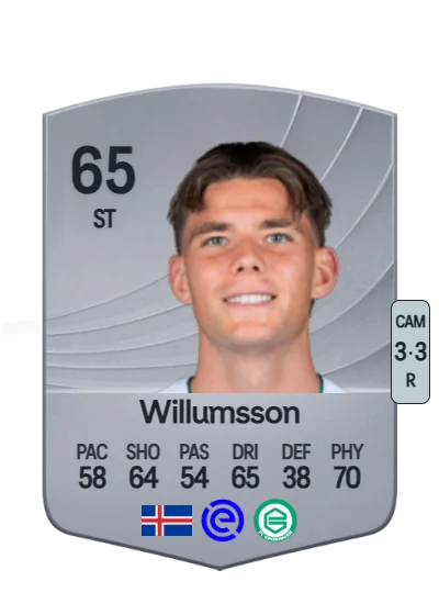 Brynjólfur Willumsson card