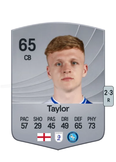 Connor Taylor card