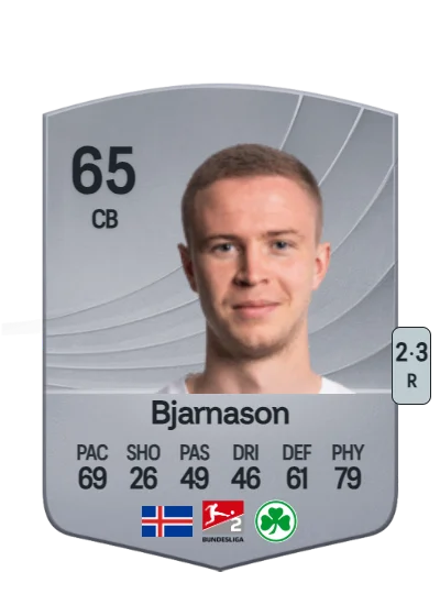 Brynjar Ingi Bjarnason card