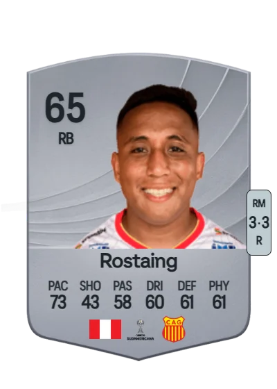 Jeremy Rostaing card