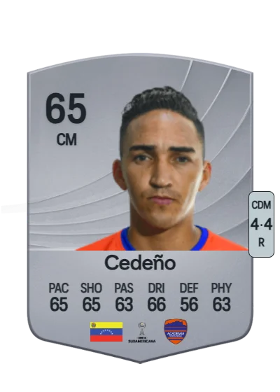 Junior Cedeño card