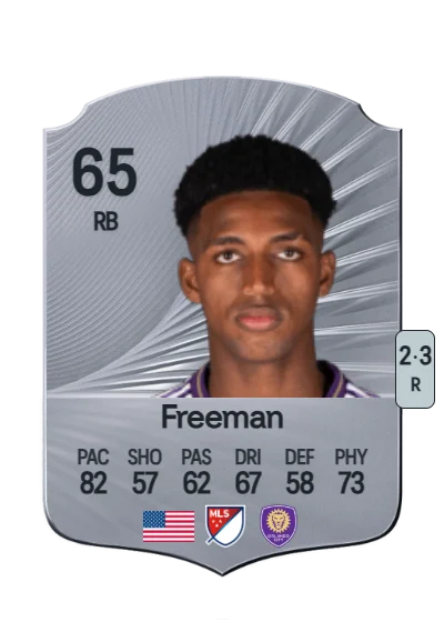 Alex Freeman card