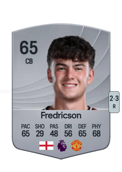 Tyler Fredricson card