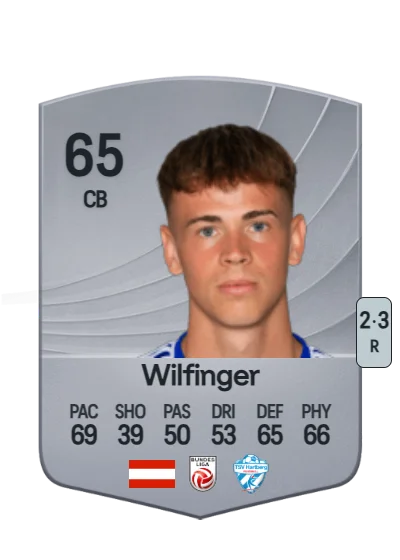 Fabian Wilfinger card