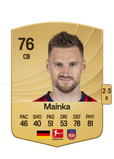 Patrick Mainka card