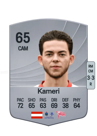 Dijon Kameri card