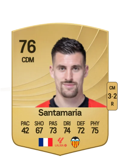 Baptiste Santamaria card
