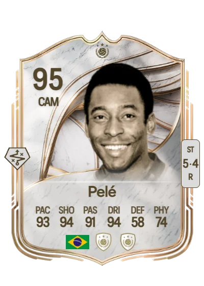Edson Arantes Nascimento card