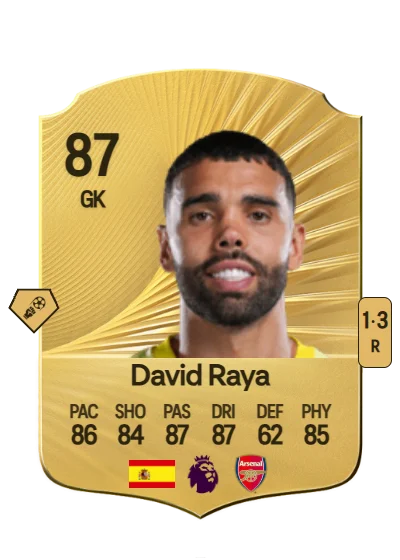 David Raya Martin card