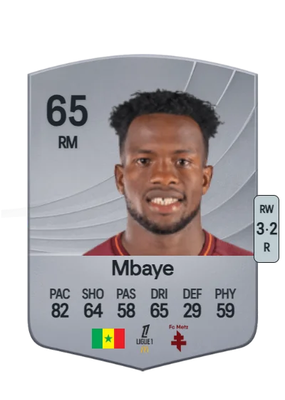Malick Mbaye card