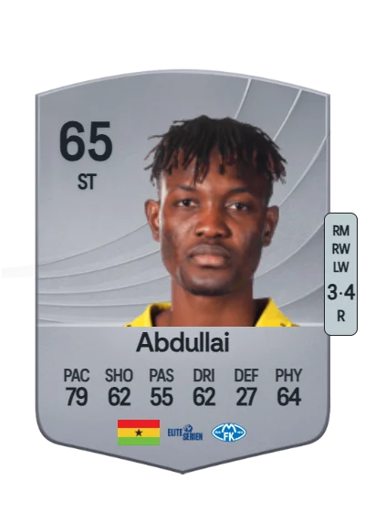 Jalal Abdullai card