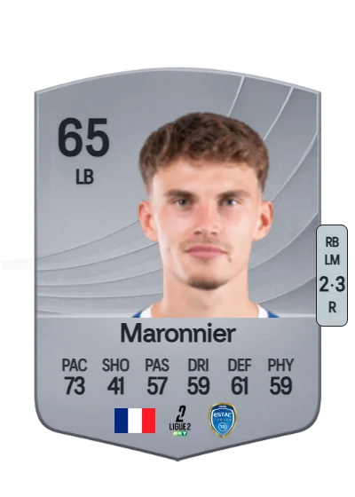 Lucas Maronnier card