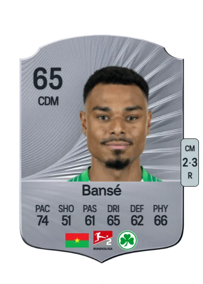 Sacha Bansé card