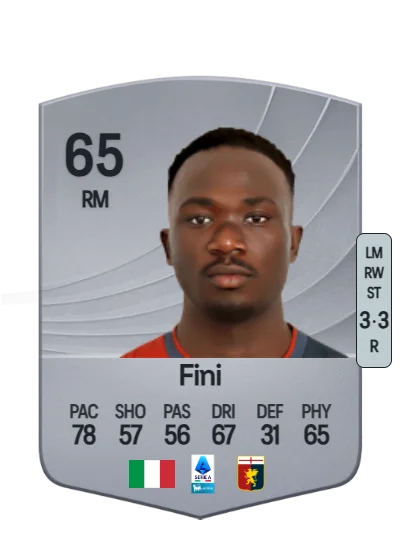 Seydou Fini card