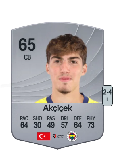 Yusuf Akçiçek card