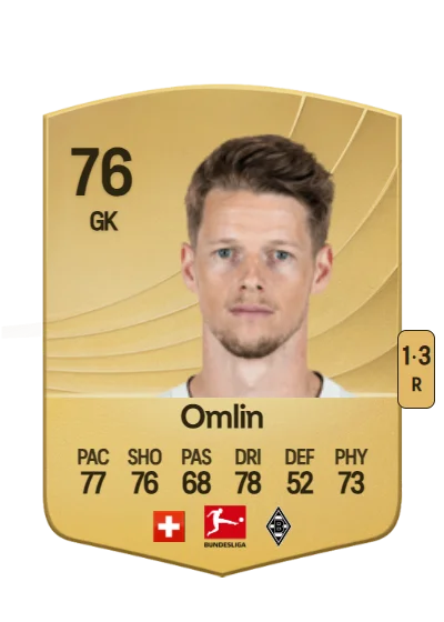 Jonas Omlin card