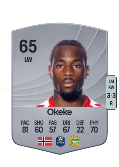 Obilor Denzel Okeke card