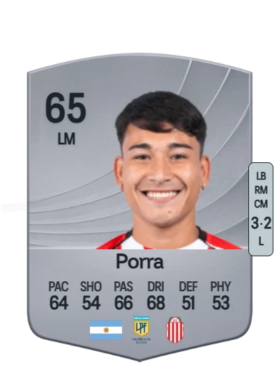 Tomás Porra card