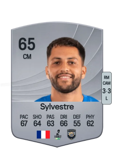 Eddy Sylvestre card