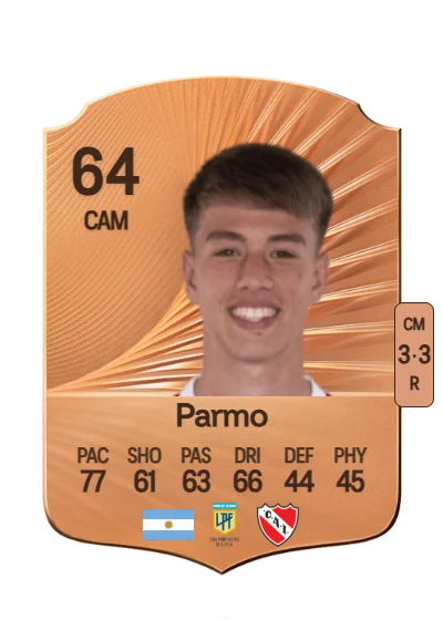 Tomás Parmo card