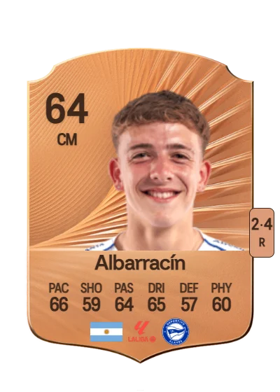 Gustavo Albarracín card