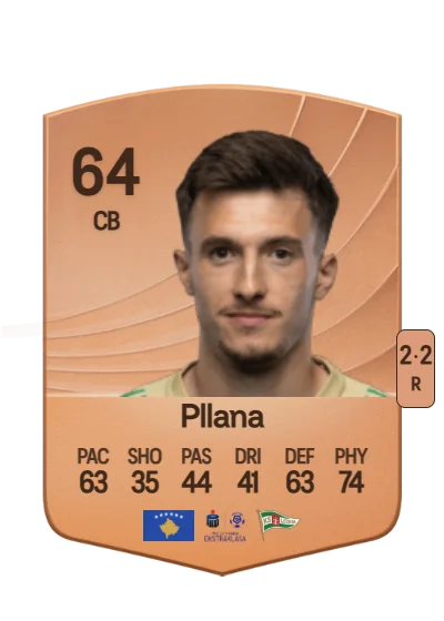 Bujar Pllana card