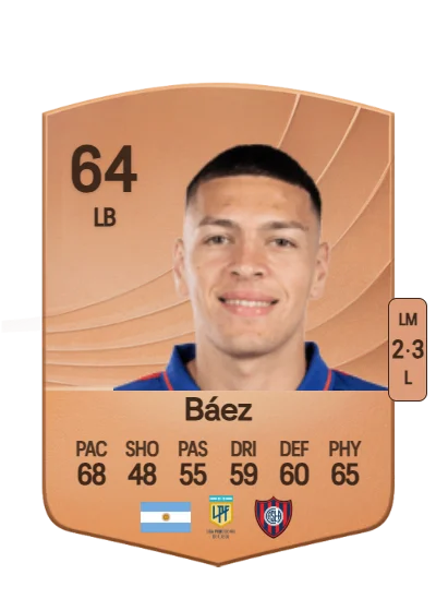 Elías Báez card
