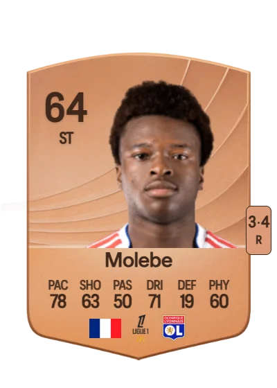 Enzo Molebe card