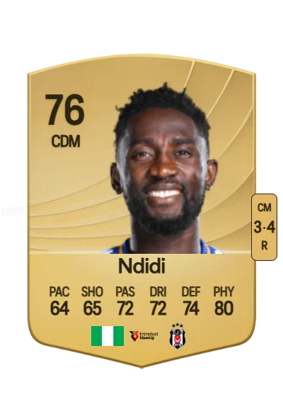 Wilfred Ndidi card