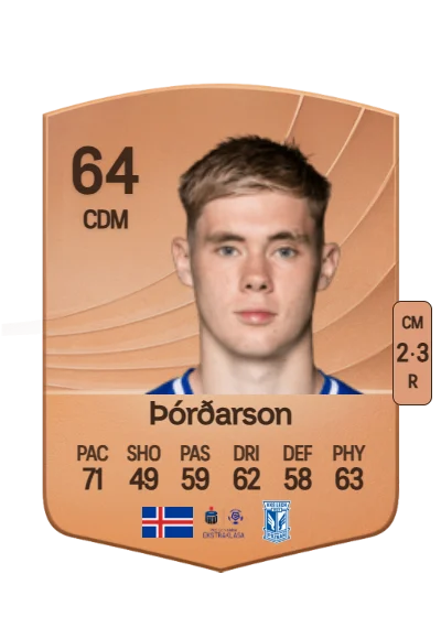 Gísli Þórðarson card