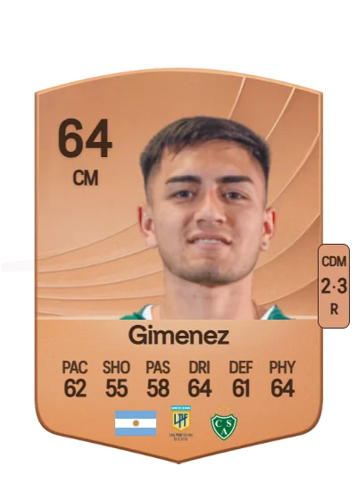 Elian Gimenez card