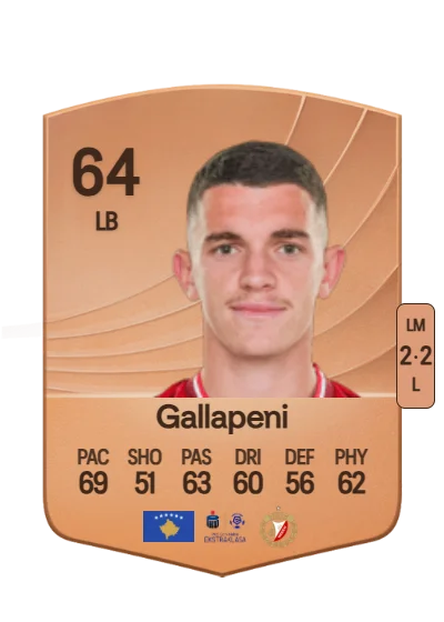Dion Gallapeni card