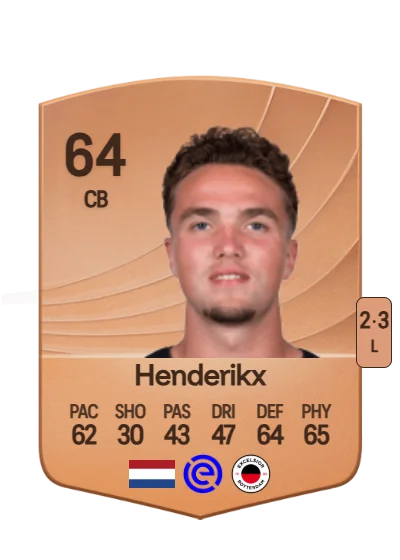 Stan Henderikx card