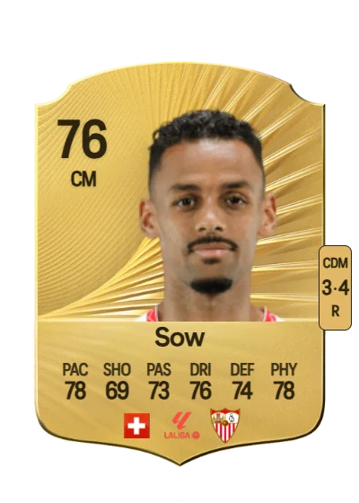 Djibril Sow card