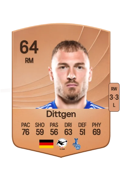 Maximilian Dittgen card