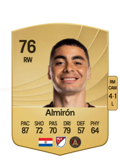 Miguel Almirón card