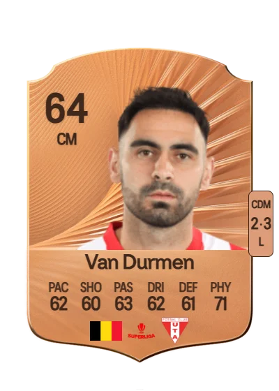 Benjamin Van Durmen card
