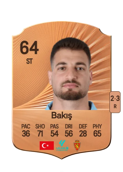 Sinan Bakış card