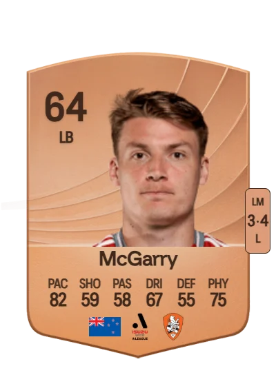 James McGarry card