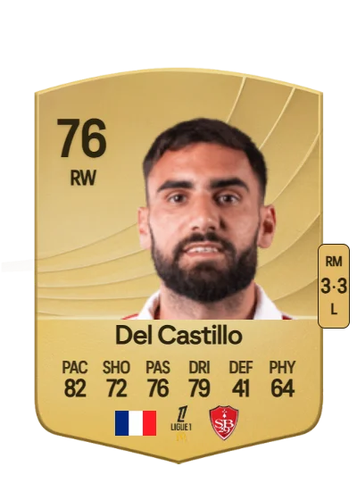 Romain Del Castillo card