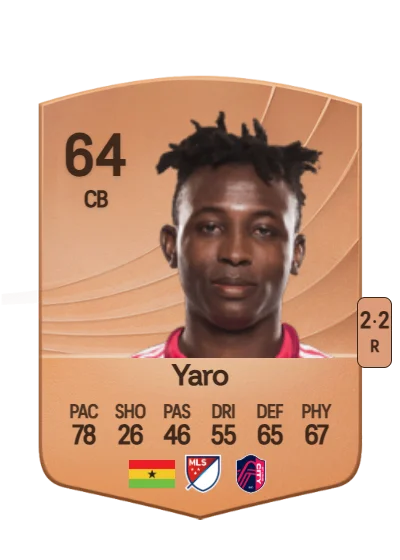 Joshua Yaro card