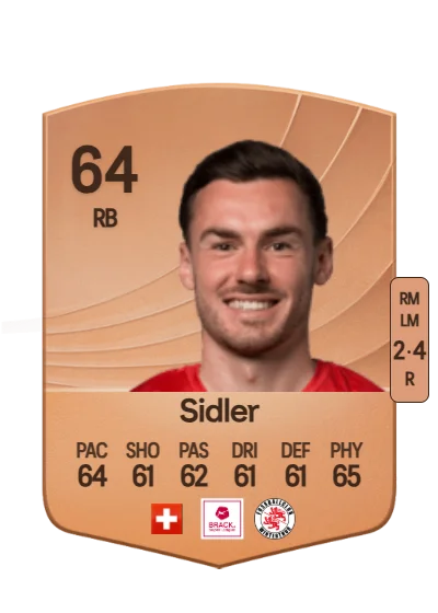Silvan Sidler card