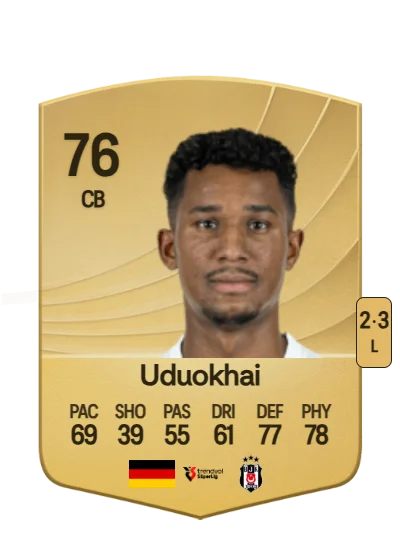 Felix Uduokhai card